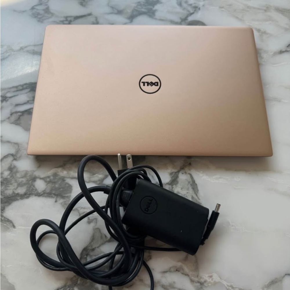 Dell XPS 13 Rose Gold Laptop with Charger